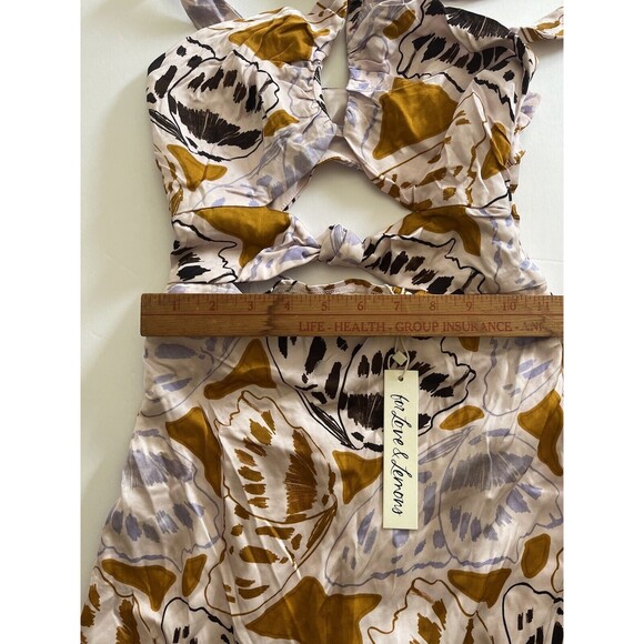 For Love And Lemons Multicolor Midi Dress - Picture 9 of 12